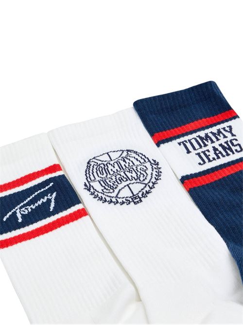 Calzino college giftbox 3pz Tommy Jeans | 701236471001